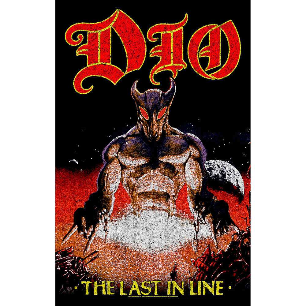 Dio - Last In Line Textiel Poster - Multicolours